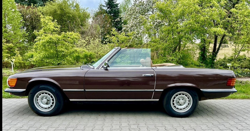 Mercedes-Benz SL cena 66500 przebieg: 189000, rok produkcji 1973 z Warszawa małe 121